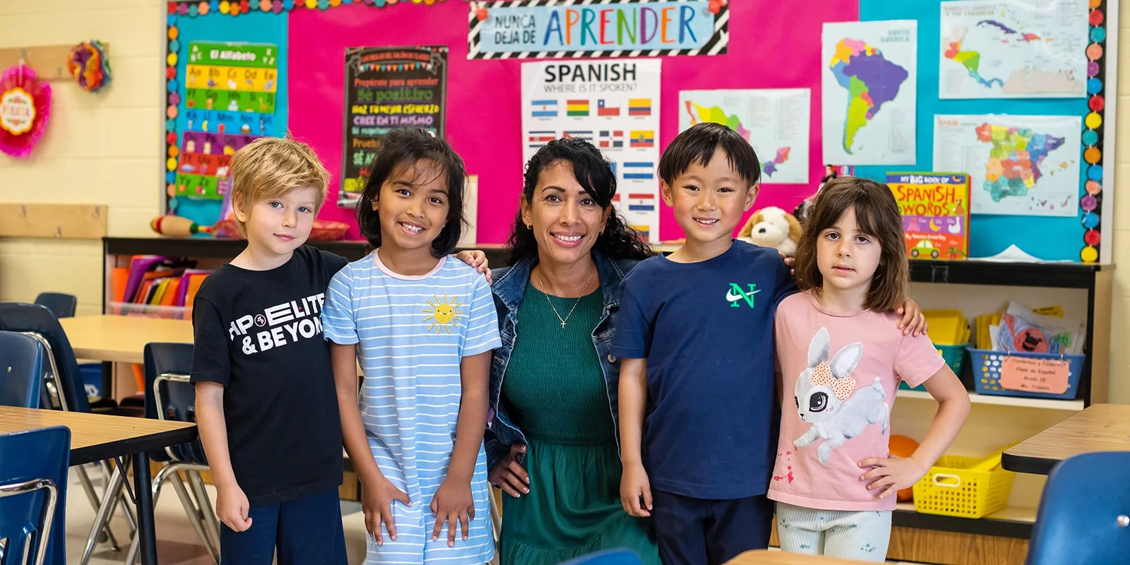 Únete a nuestro equipo como educador de niños.